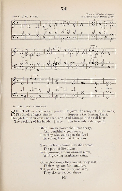 The University Hymn Book page 102