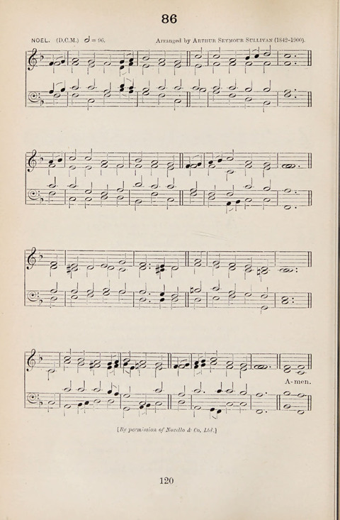 The University Hymn Book page 119