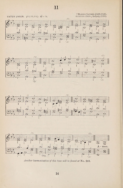 The University Hymn Book page 13