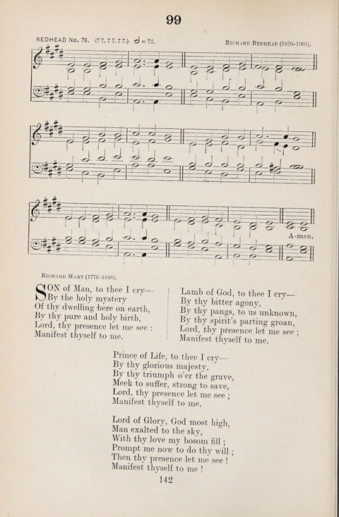 The University Hymn Book page 141