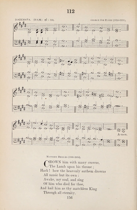 The University Hymn Book page 155