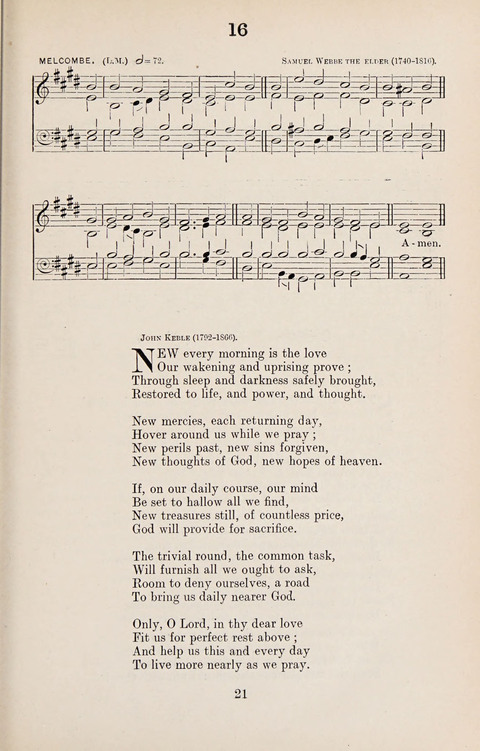 The University Hymn Book page 20