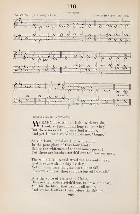 The University Hymn Book page 207
