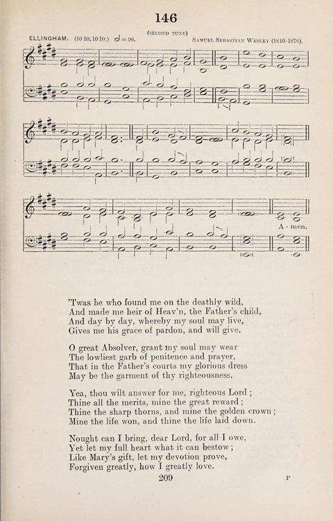 The University Hymn Book page 208