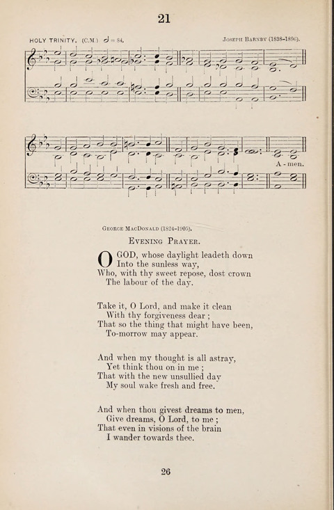 The University Hymn Book page 25