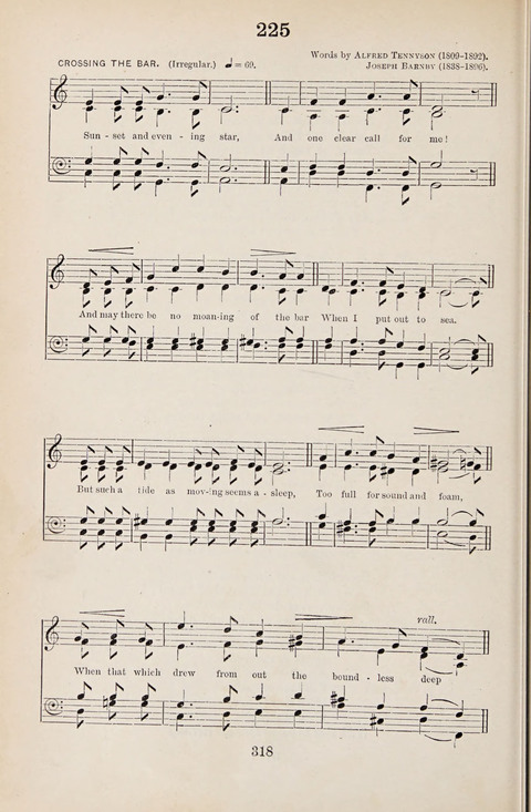 The University Hymn Book page 317