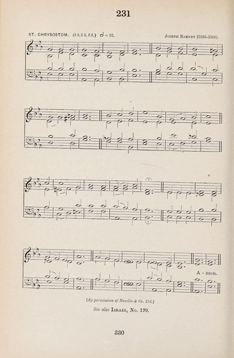 The University Hymn Book page 329