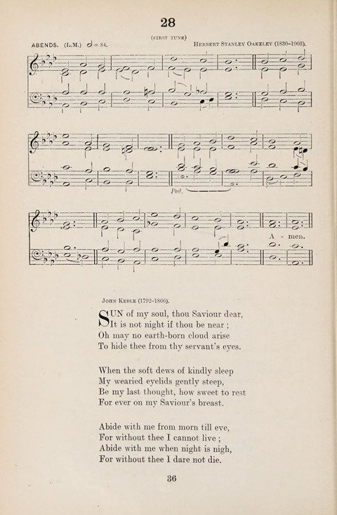 The University Hymn Book page 35
