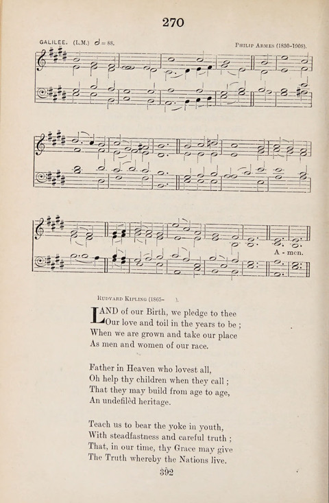 The University Hymn Book page 391