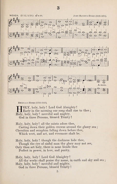 The University Hymn Book page 4