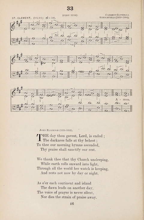 The University Hymn Book page 45