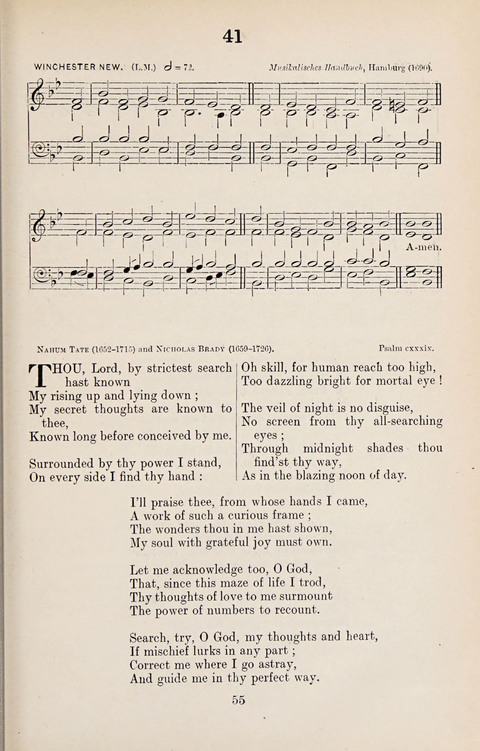 The University Hymn Book page 54