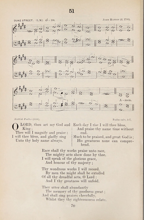 The University Hymn Book page 69