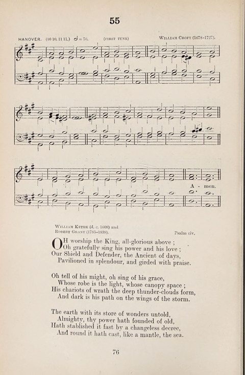 The University Hymn Book page 75