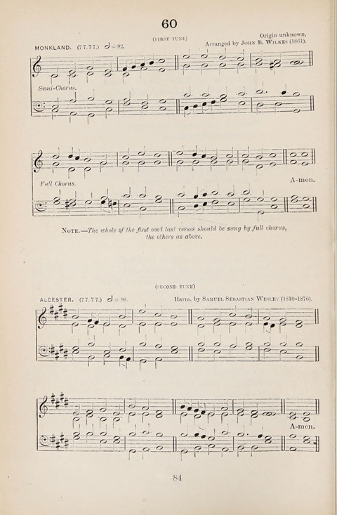 The University Hymn Book page 83