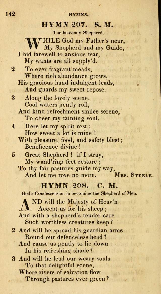 The Universalist Hymn-Book: a new collection of psalms and hymns, for the use of Universalist Societies (Stereotype ed.) page 142