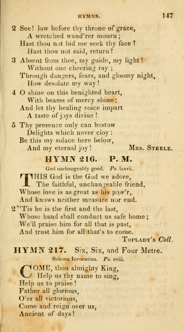 The Universalist Hymn-Book: a new collection of psalms and hymns, for the use of Universalist Societies (Stereotype ed.) page 147