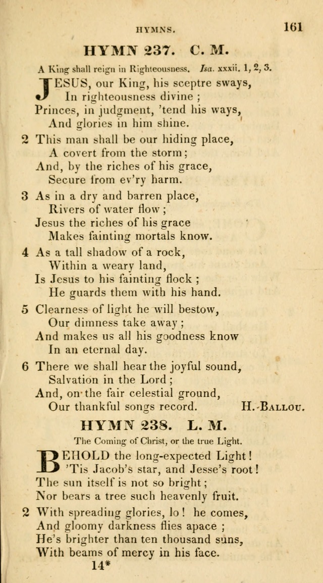 The Universalist Hymn-Book: a new collection of psalms and hymns, for the use of Universalist Societies (Stereotype ed.) page 161