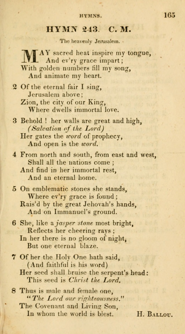 The Universalist Hymn-Book: a new collection of psalms and hymns, for the use of Universalist Societies (Stereotype ed.) page 165