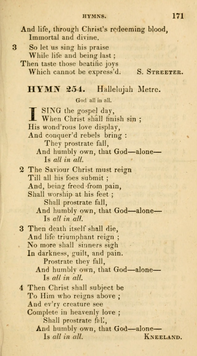 The Universalist Hymn-Book: a new collection of psalms and hymns, for the use of Universalist Societies (Stereotype ed.) page 171