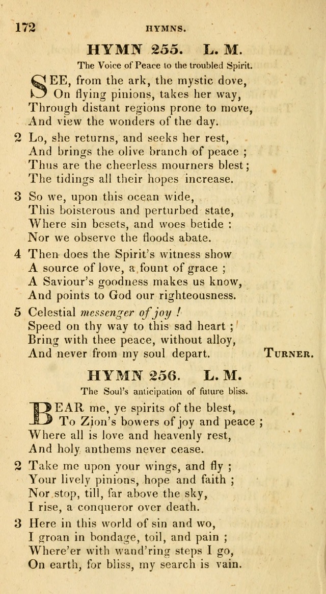 The Universalist Hymn-Book: a new collection of psalms and hymns, for the use of Universalist Societies (Stereotype ed.) page 172