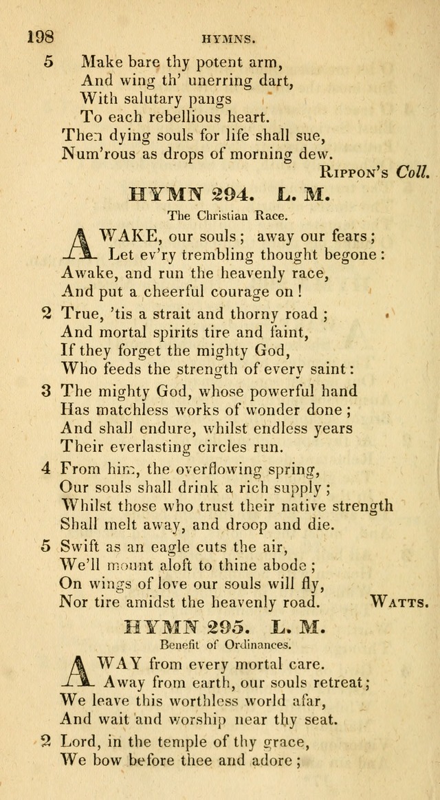The Universalist Hymn-Book: a new collection of psalms and hymns, for the use of Universalist Societies (Stereotype ed.) page 198