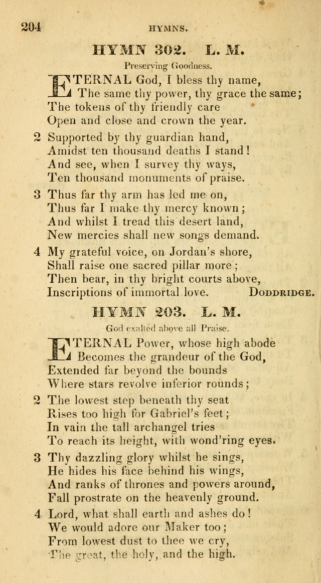 The Universalist Hymn-Book: a new collection of psalms and hymns, for the use of Universalist Societies (Stereotype ed.) page 204