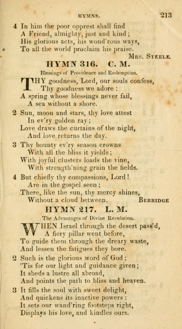 The Universalist Hymn-Book: a new collection of psalms and hymns, for the use of Universalist Societies (Stereotype ed.) page 213