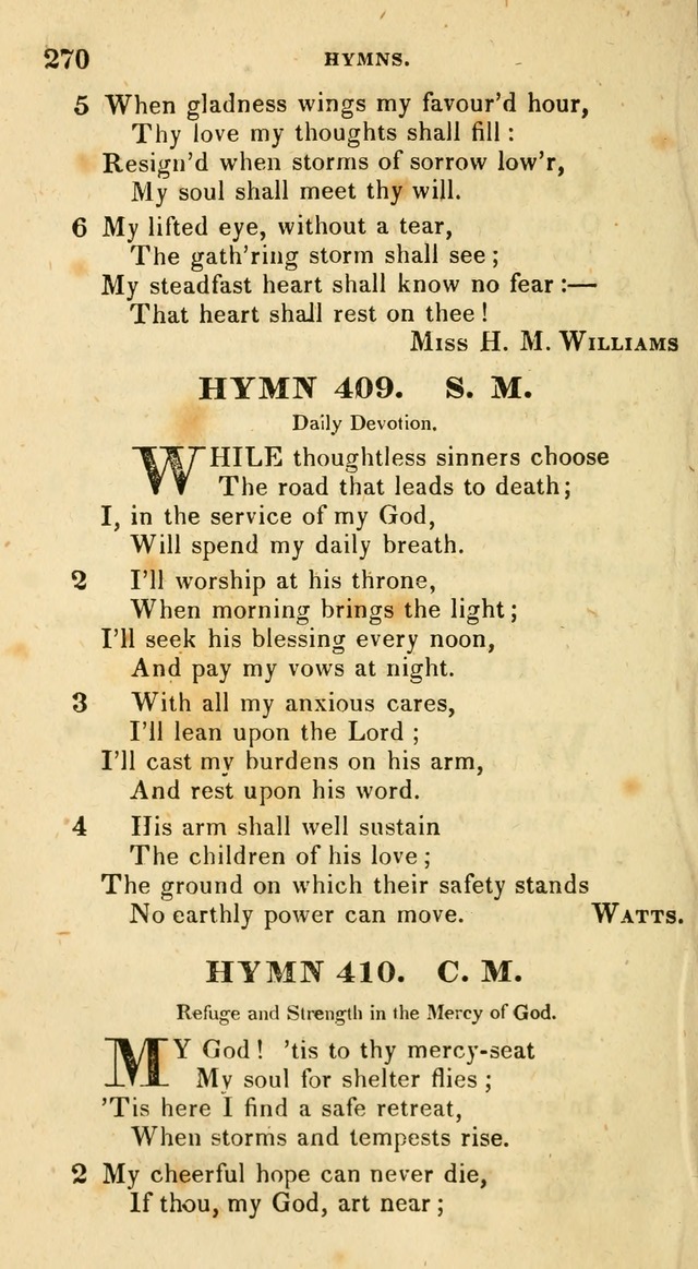 The Universalist Hymn-Book: a new collection of psalms and hymns, for the use of Universalist Societies (Stereotype ed.) page 270