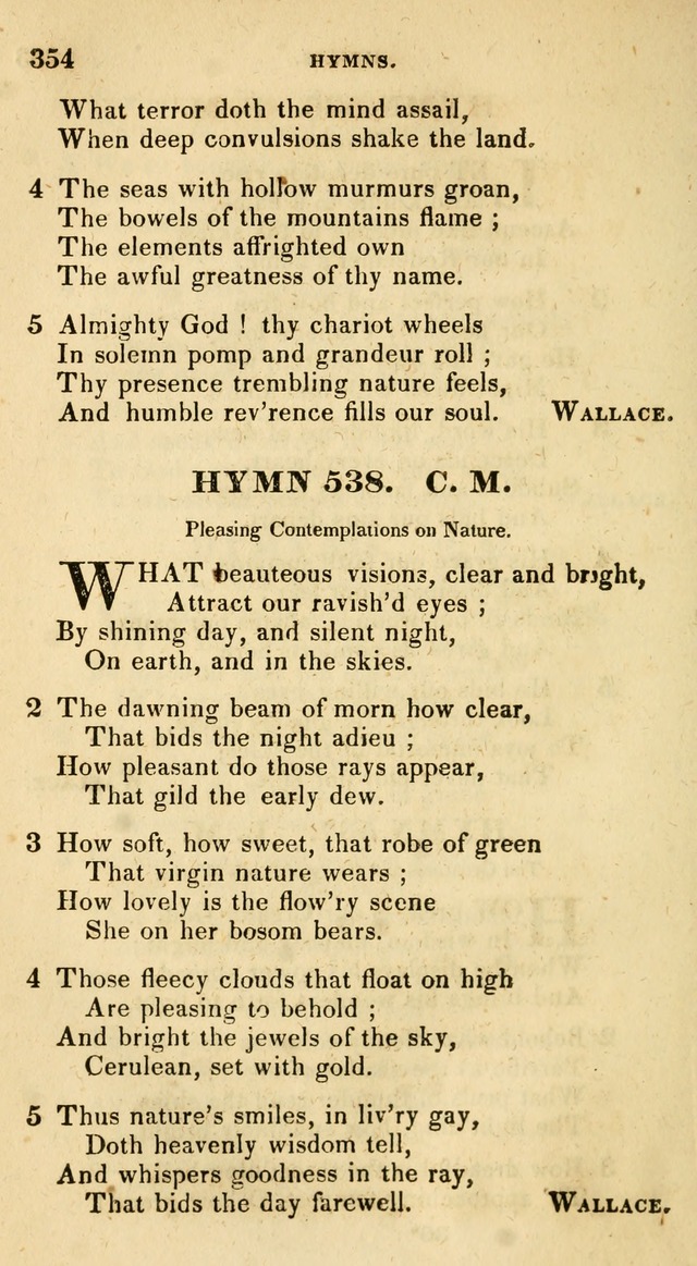 The Universalist Hymn-Book: a new collection of psalms and hymns, for the use of Universalist Societies (Stereotype ed.) page 354