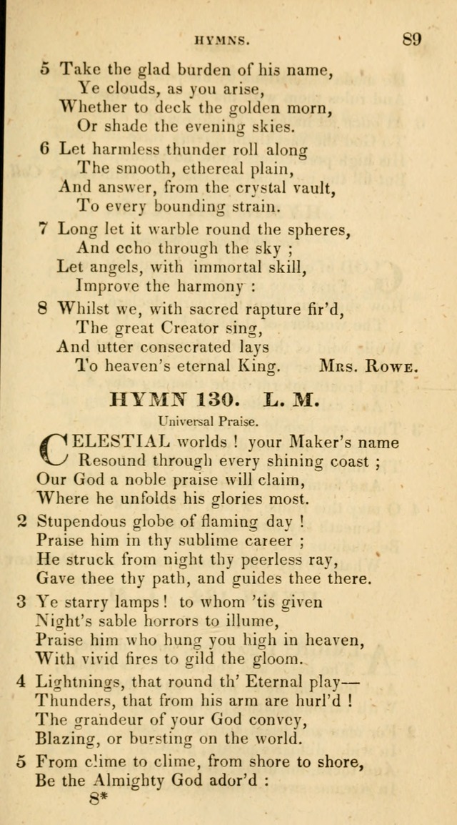 The Universalist Hymn-Book: a new collection of psalms and hymns, for the use of Universalist Societies (Stereotype ed.) page 89