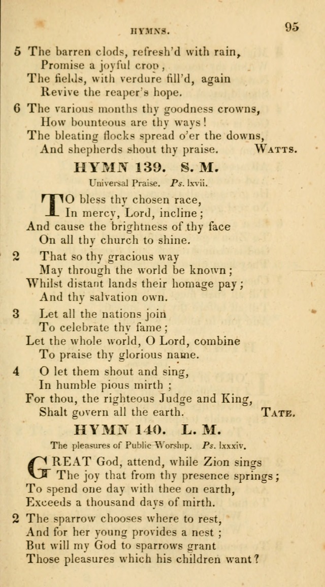 The Universalist Hymn-Book: a new collection of psalms and hymns, for the use of Universalist Societies (Stereotype ed.) page 95