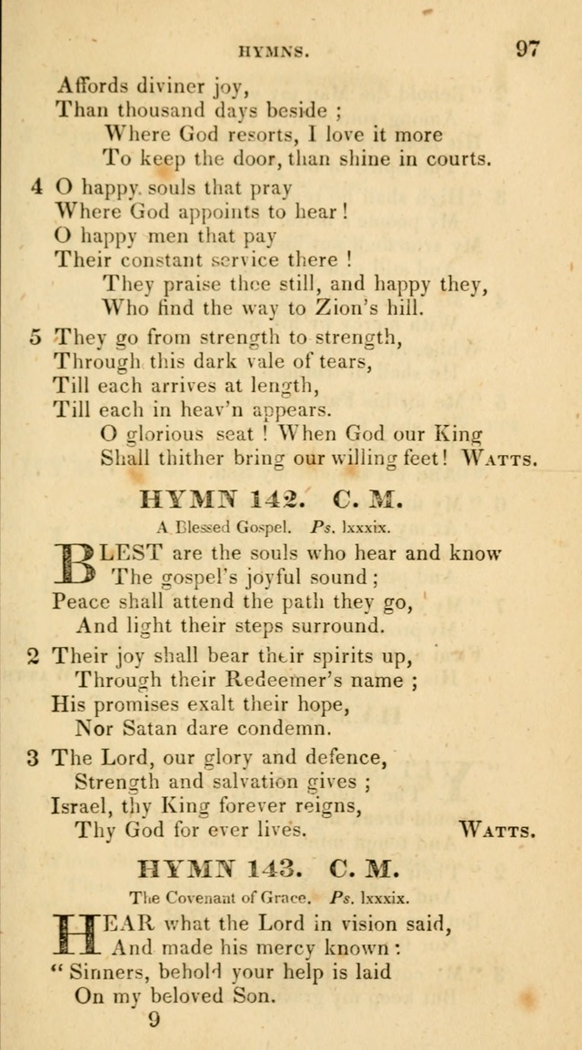 The Universalist Hymn-Book: a new collection of psalms and hymns, for the use of Universalist Societies (Stereotype ed.) page 97