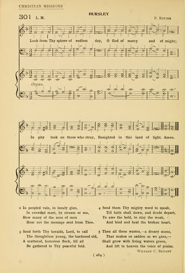 University Hymns: with tunes arranged for men