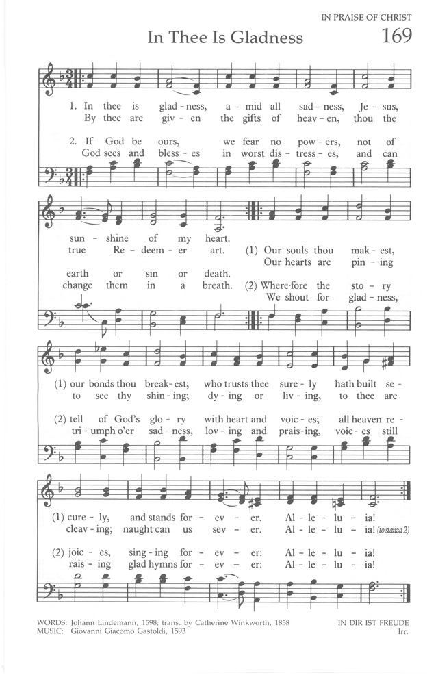 The United Methodist Hymnal page 169
