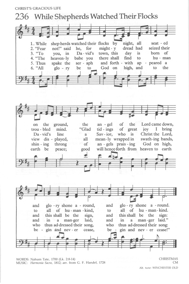 The United Methodist Hymnal page 236