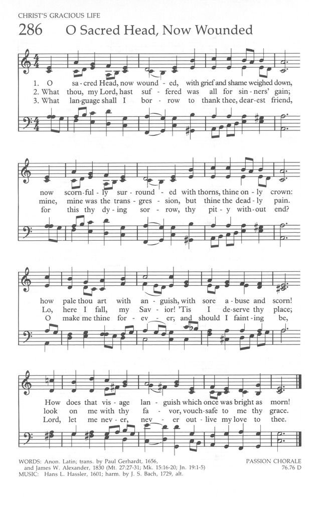 The United Methodist Hymnal page 286