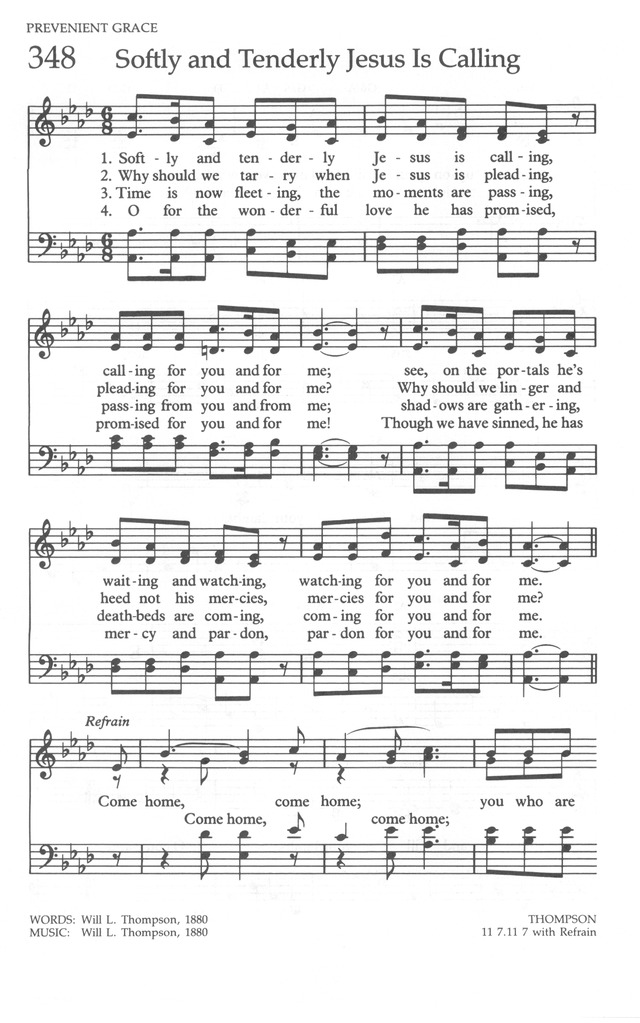 The United Methodist Hymnal page 352