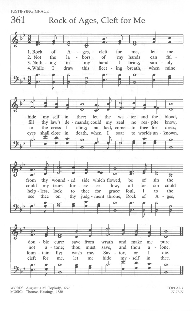 The United Methodist Hymnal page 366