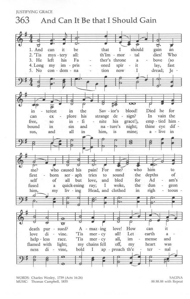 The United Methodist Hymnal page 368