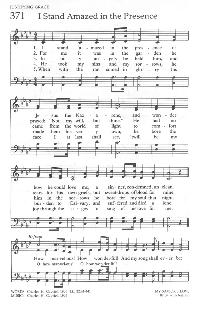 The United Methodist Hymnal page 380