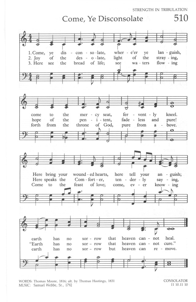 The United Methodist Hymnal page 509