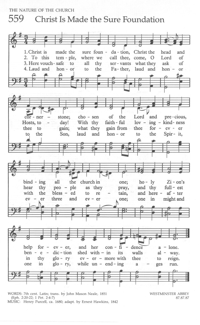 The United Methodist Hymnal page 564