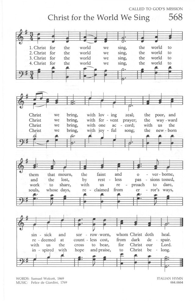 The United Methodist Hymnal page 573