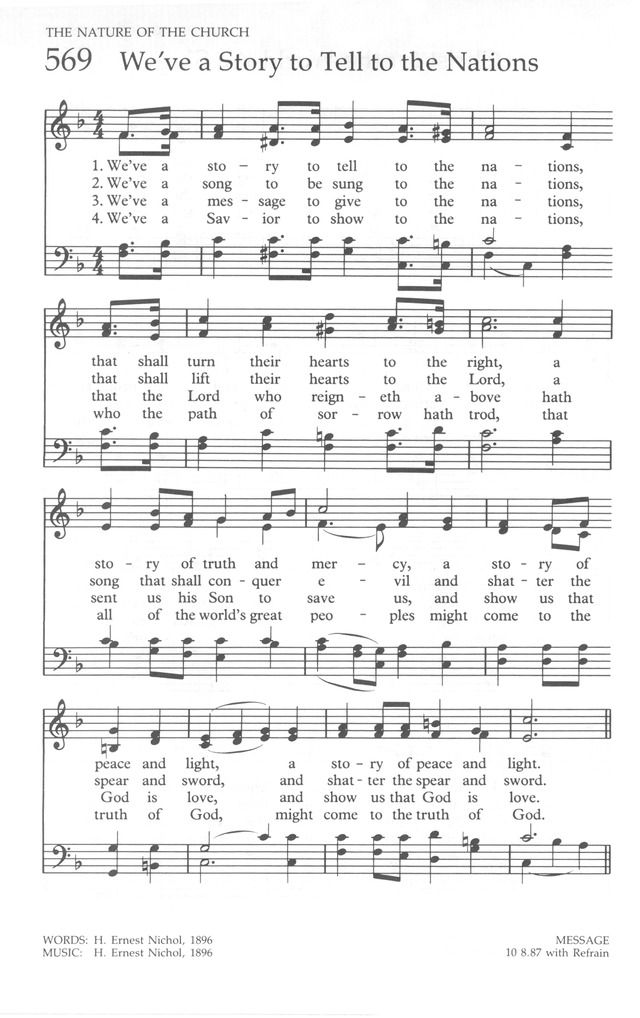 The United Methodist Hymnal page 574