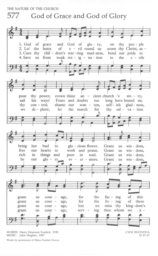 The United Methodist Hymnal page 582