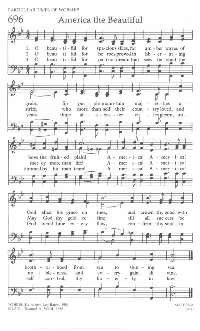 The United Methodist Hymnal page 692