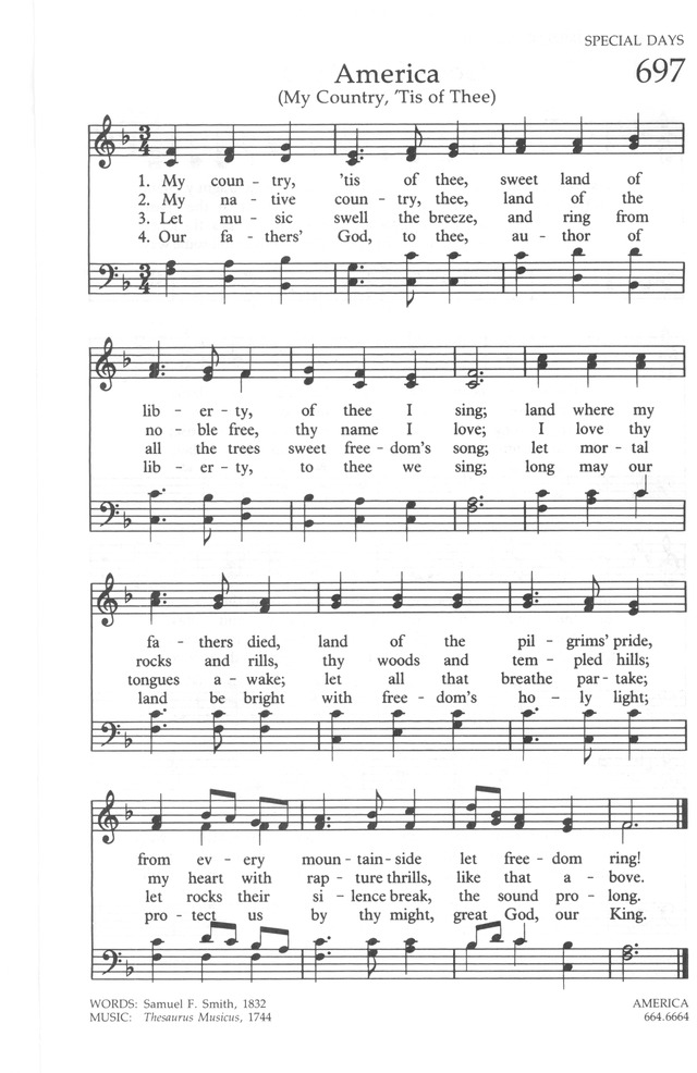 The United Methodist Hymnal page 693