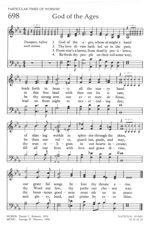 The United Methodist Hymnal page 694