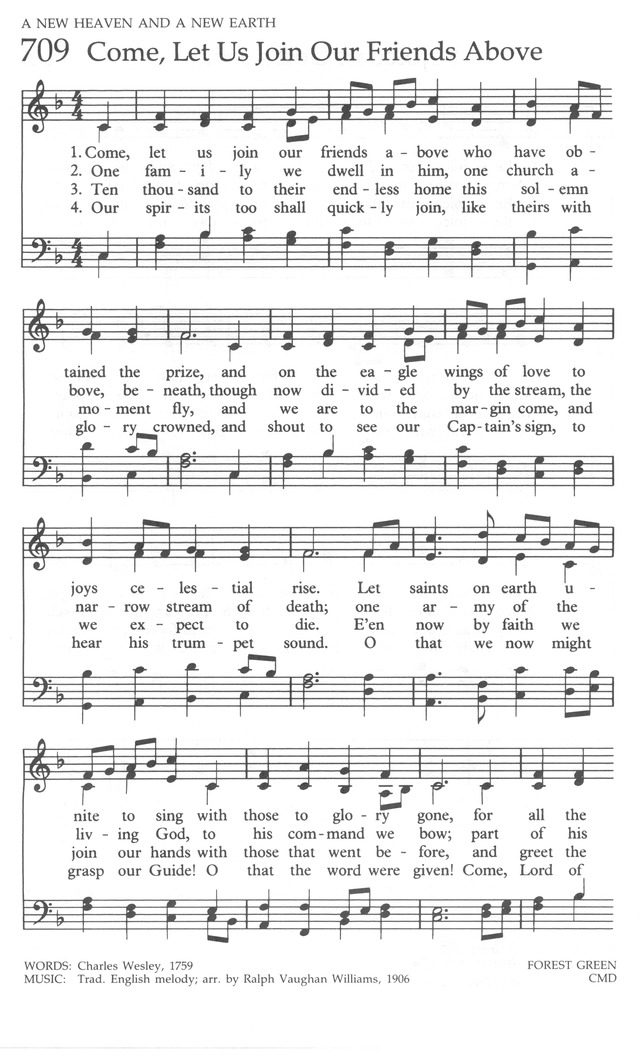 The United Methodist Hymnal page 704